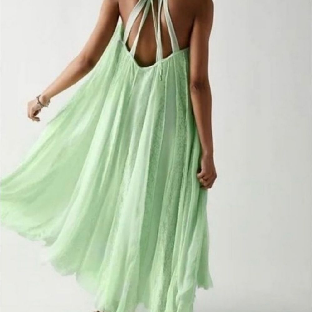 New Free People Sweet Sea Lace panels
Flowy Beach Cover Up Maxi Dress S
NWOT - Picture 4 of 5